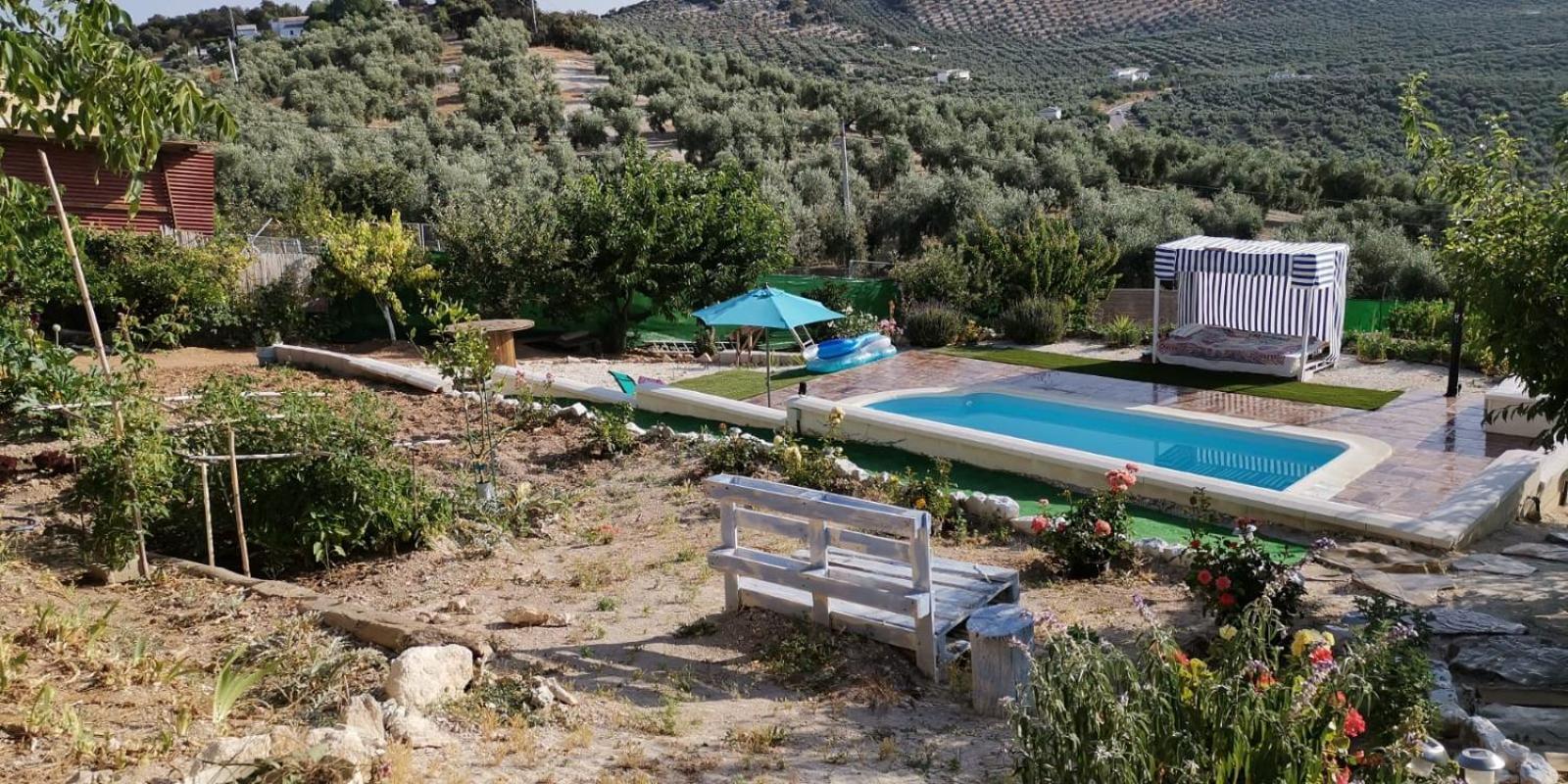 Cortijo De La Cruz Villa Iznájar Kamer foto